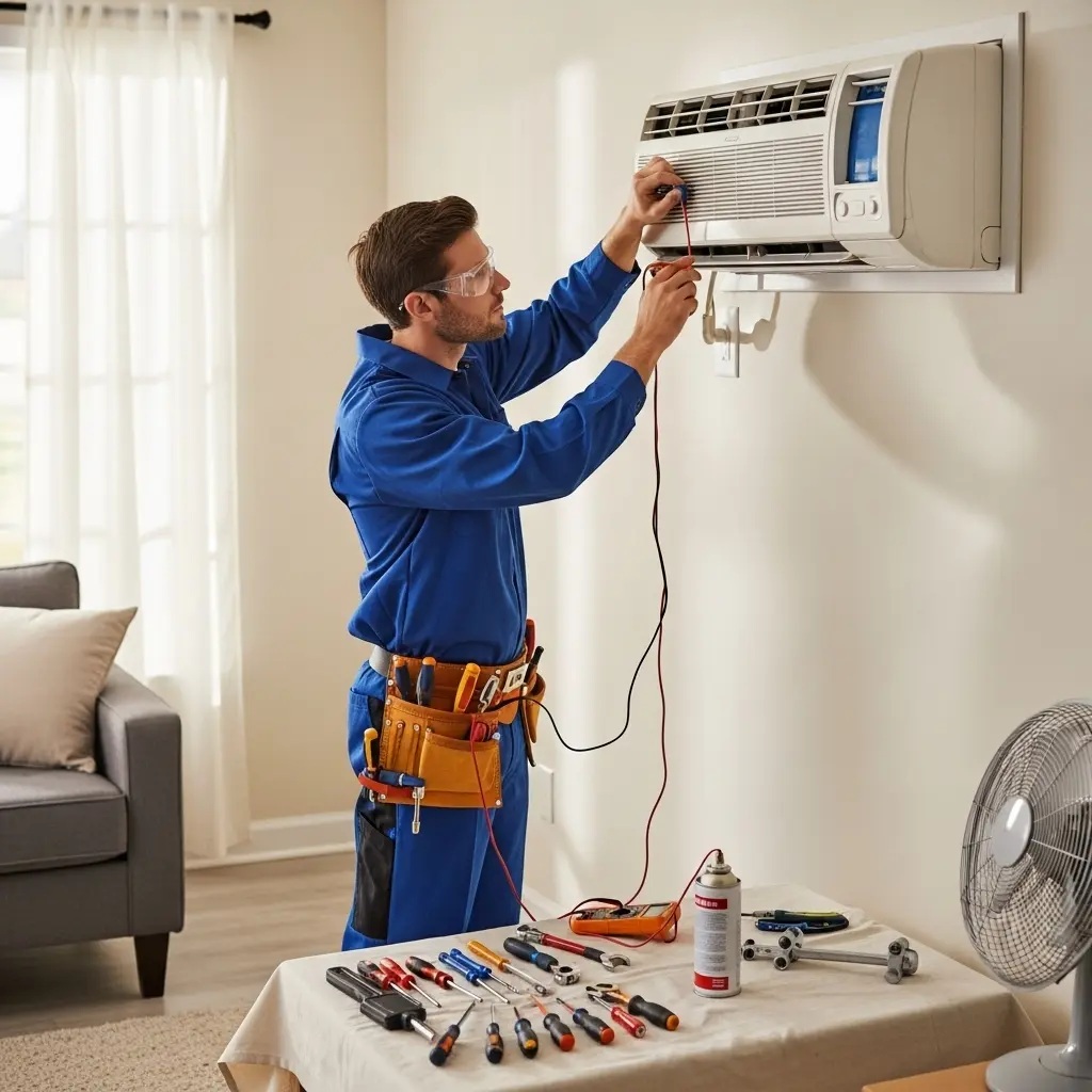 Yenimahalle Silverline Silverline klima gaz dolumu ve bakım – Enerji verimliliği artırıldı. - Teknik servis örneği